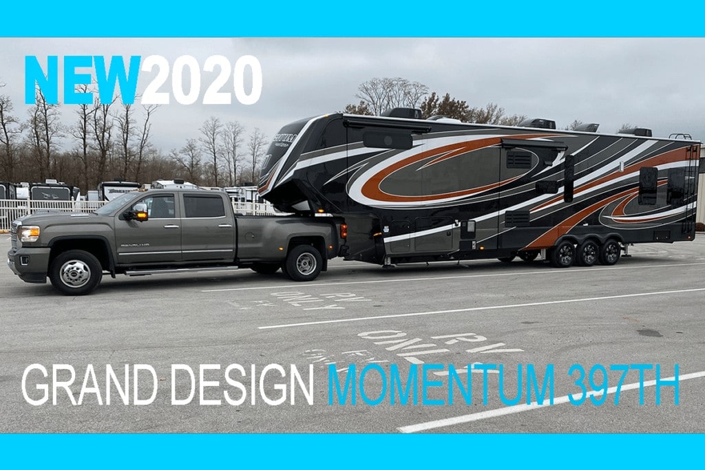 2020 Grand Design Momentum Toy Hauler Flyby Video