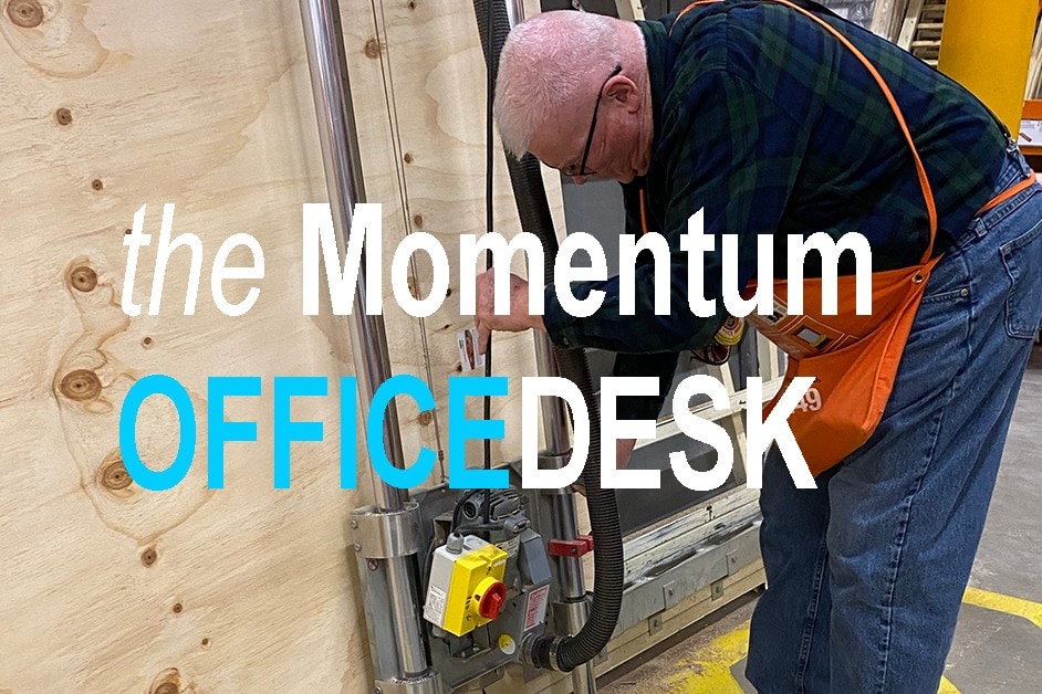 Converting a HappiJac sofa into an Office Desk
