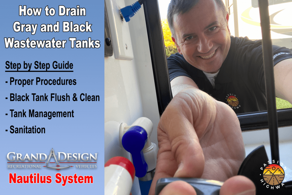 How to Drain Gray and Blackwater Tanks